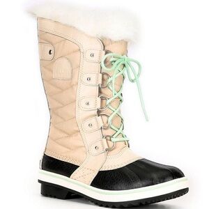 Sorel Women's Tofino II Faux Fur Lace-Up Waterproof Cold Weather Boots